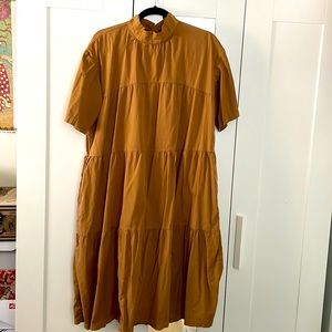 Everlane Tiered Cotton dress